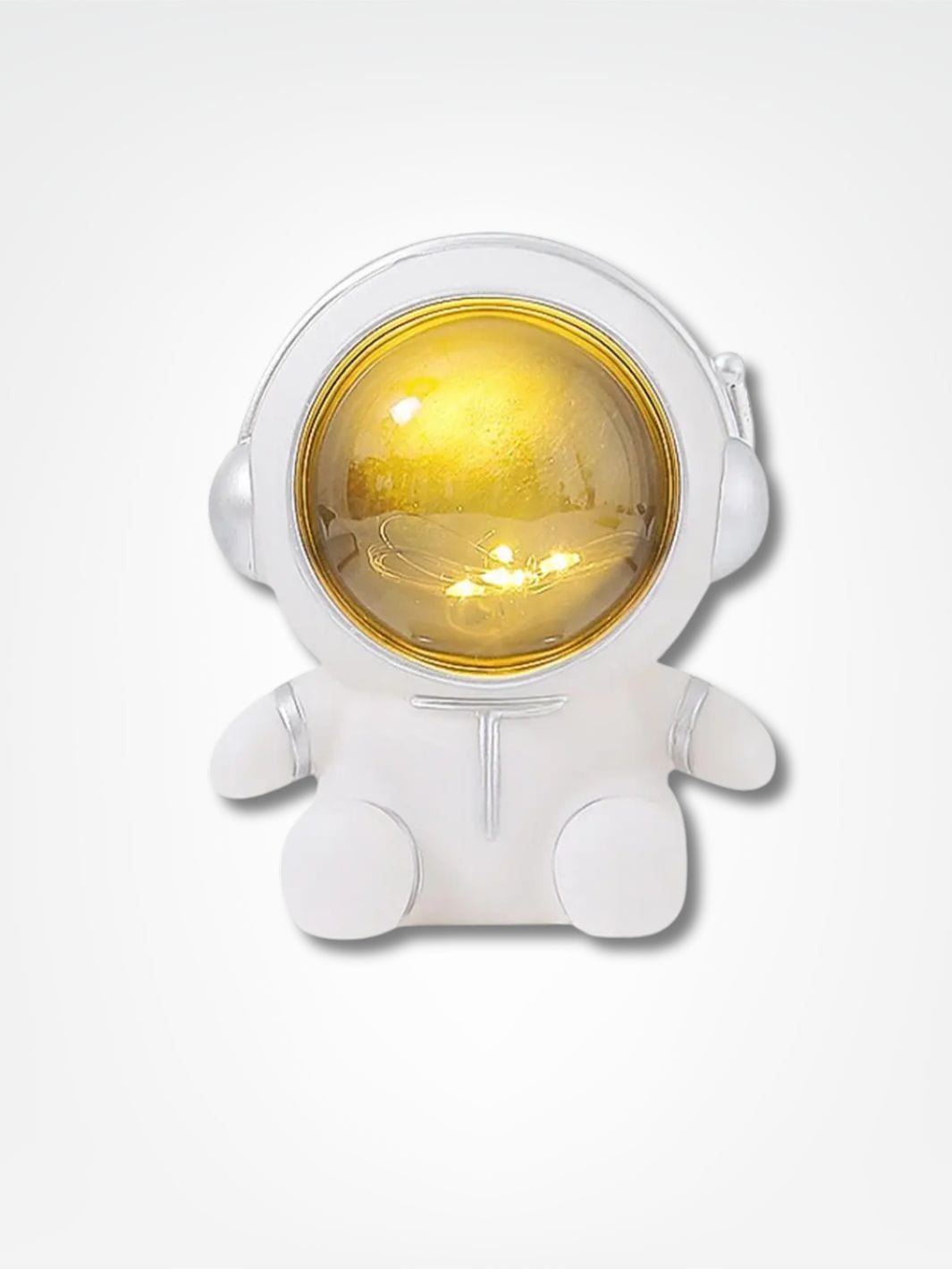 Tirelire astronaute <br> La veilleuse du voyage Blanc