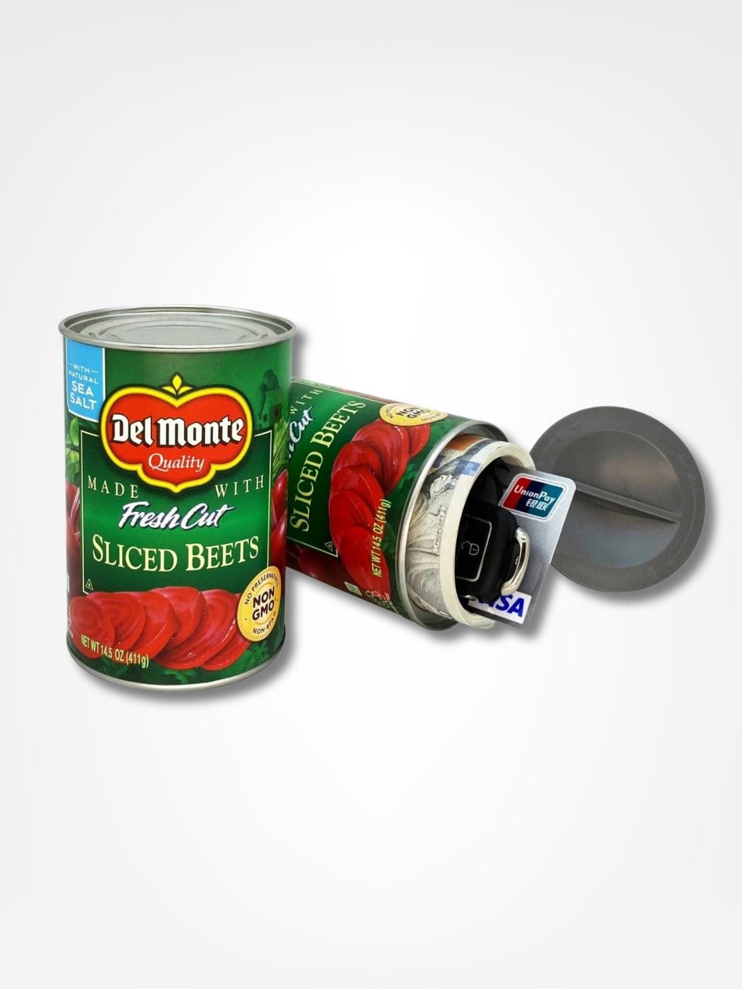 Tirelire boîte de conserve <br> ConserV'Argent