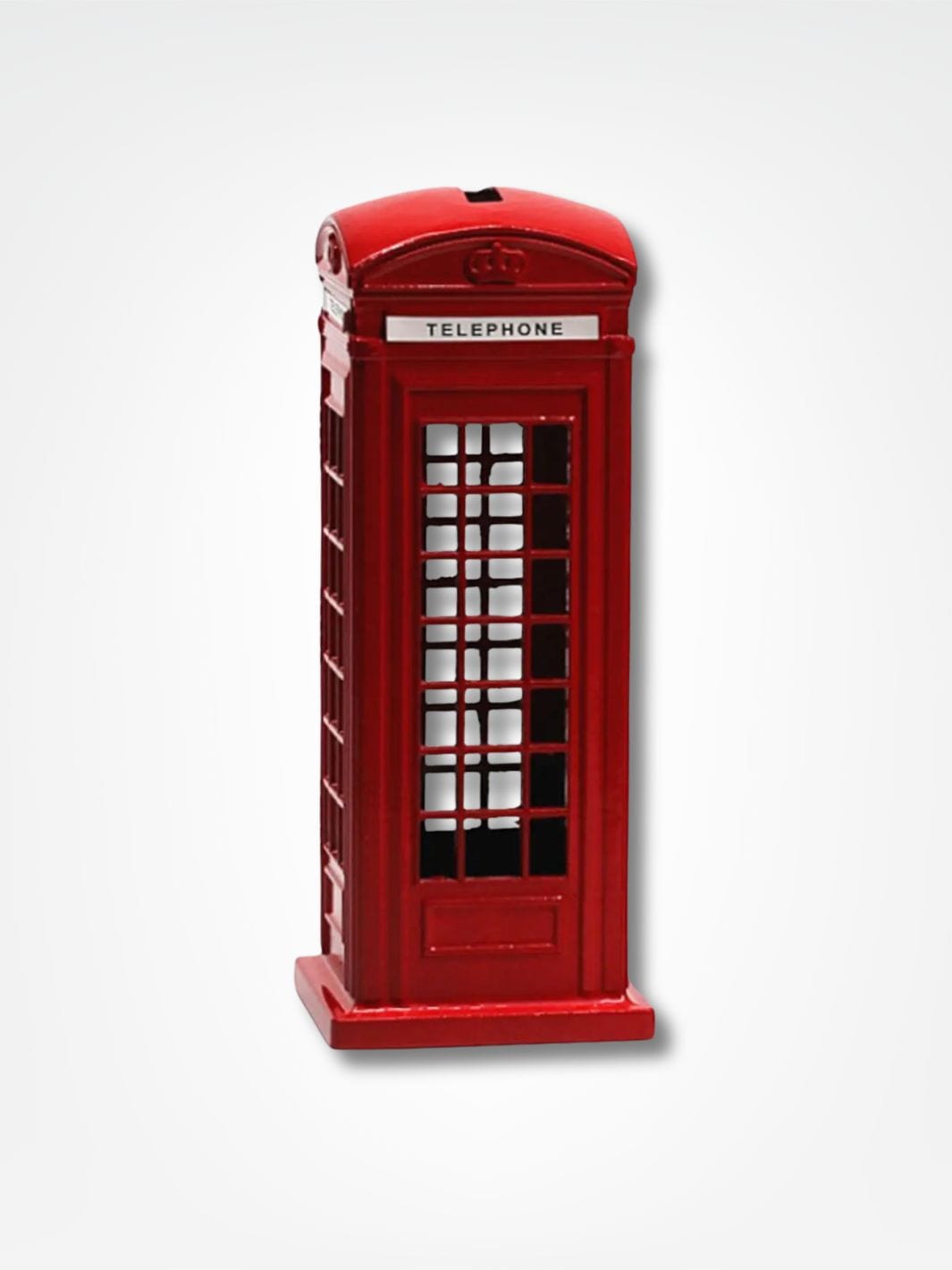 Tirelire cabine téléphonique anglaise <br> London Style Rouge / L