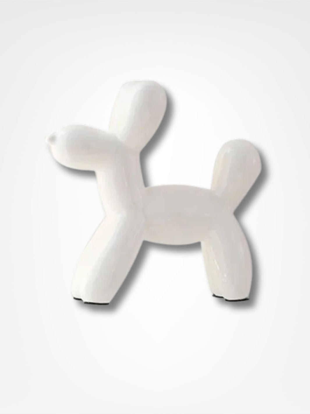 Tirelire chien ballon <br> Puppy Flottant Blanc