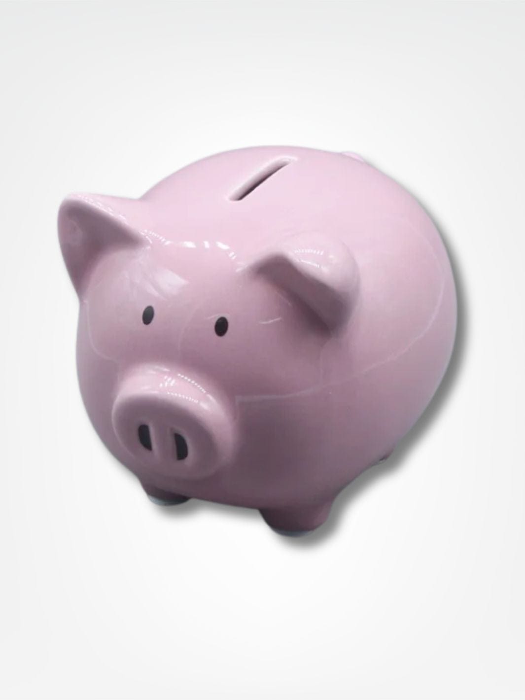 Tirelire cochon à casser <br> Classique et Authentique Rose