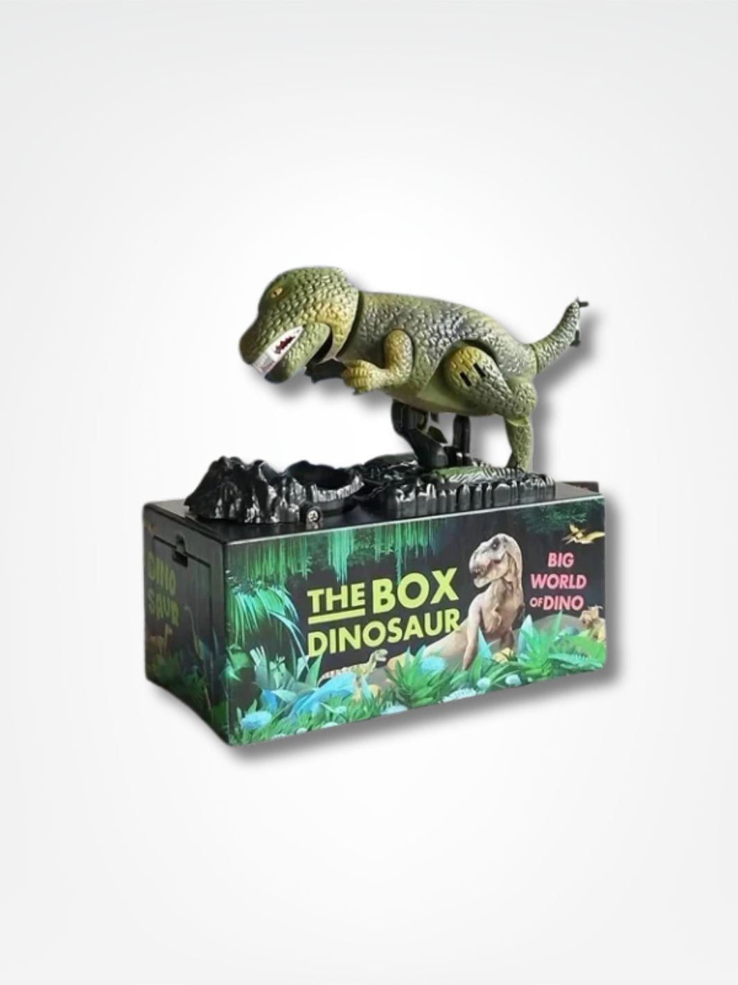 Tirelire électronique dinosaure <br> T-Rex Éco Vert
