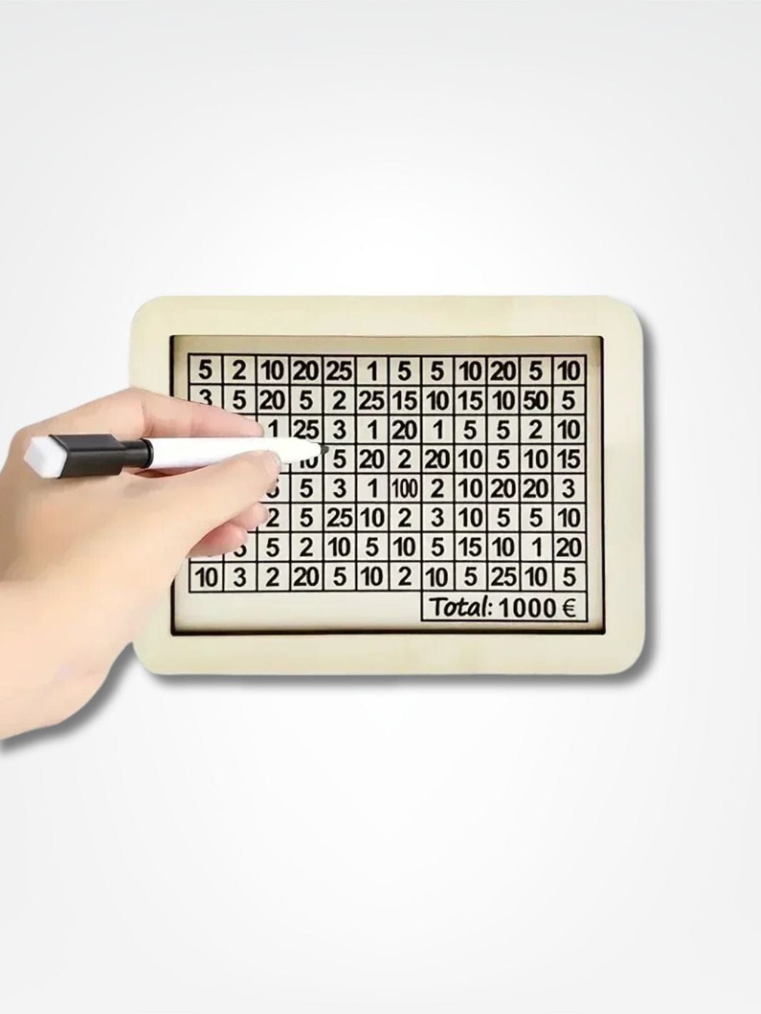 Tirelire japonaise 5000 <br> La kakebo blanche