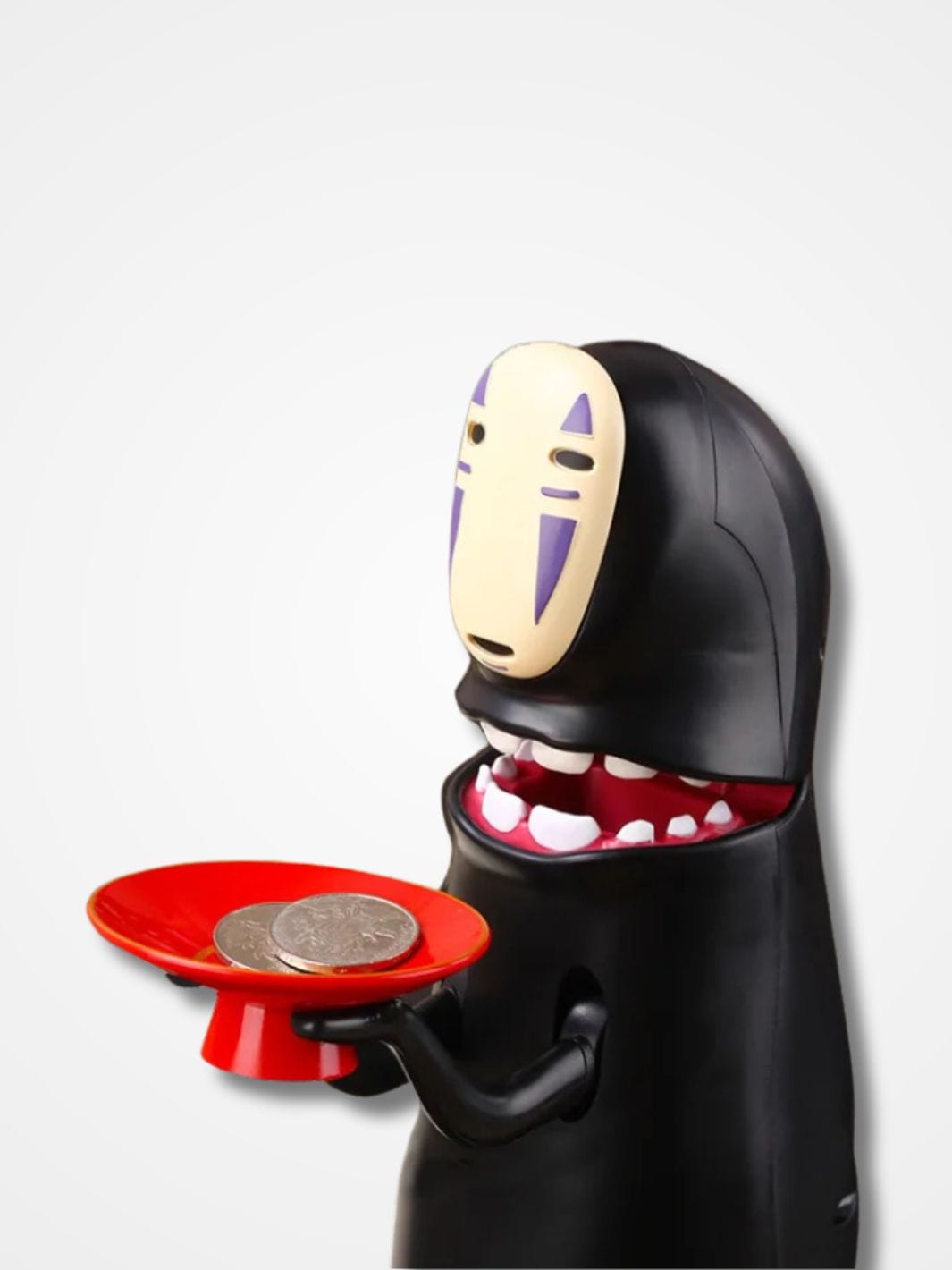 Tirelire le voyage de Chihiro <br> Kaonashi (no face) Noir