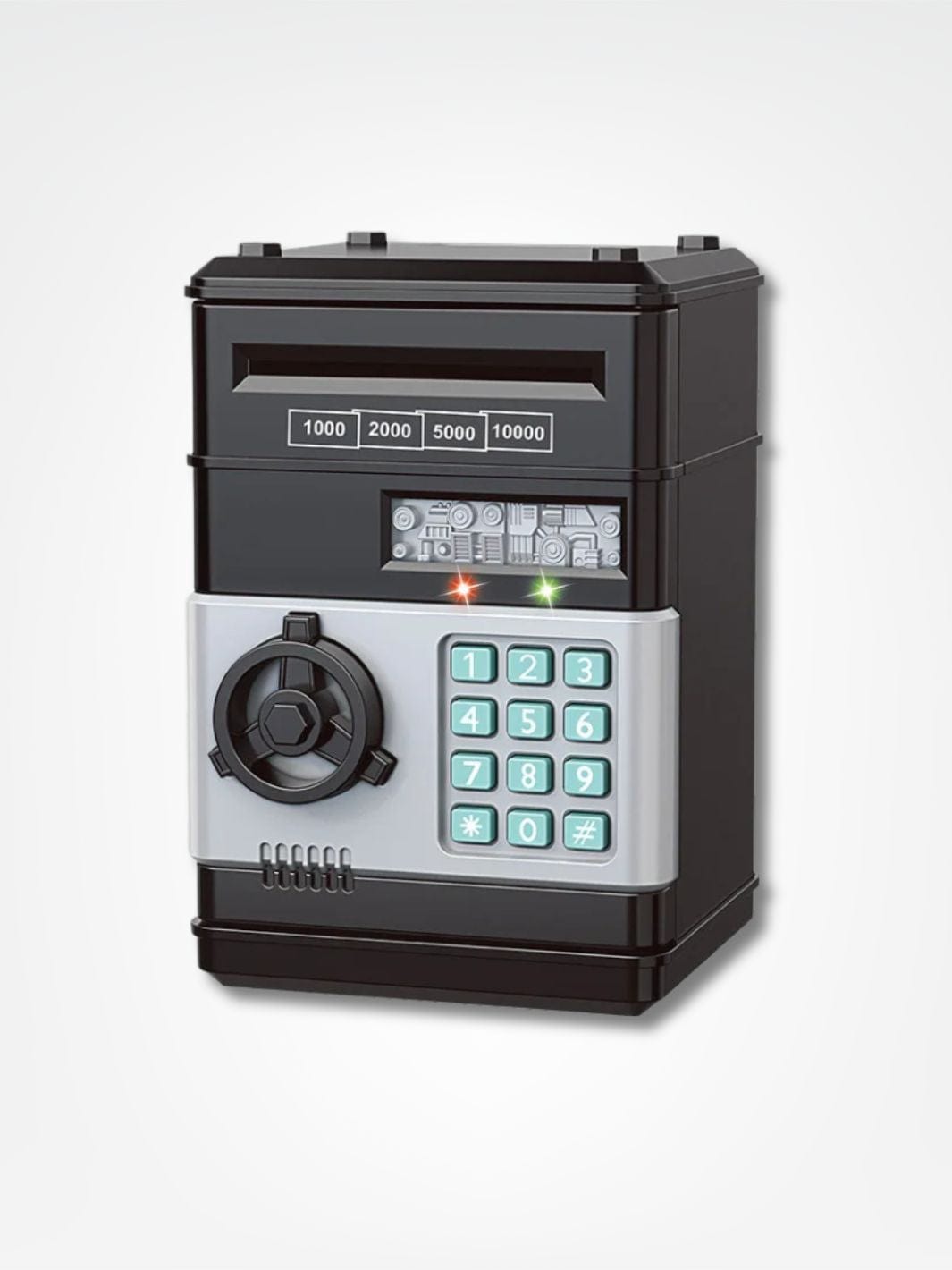 Tirelire machine à sous <br> Mini Vegas Safe Noir