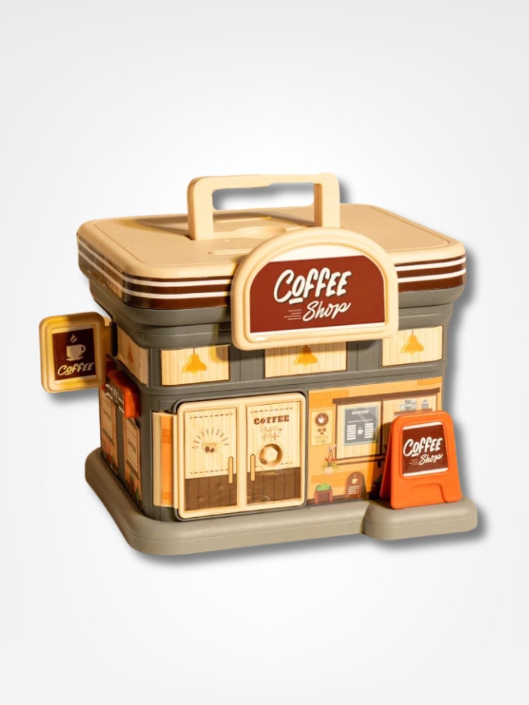 Tirelire métier <br> Épargne & ambition Café
