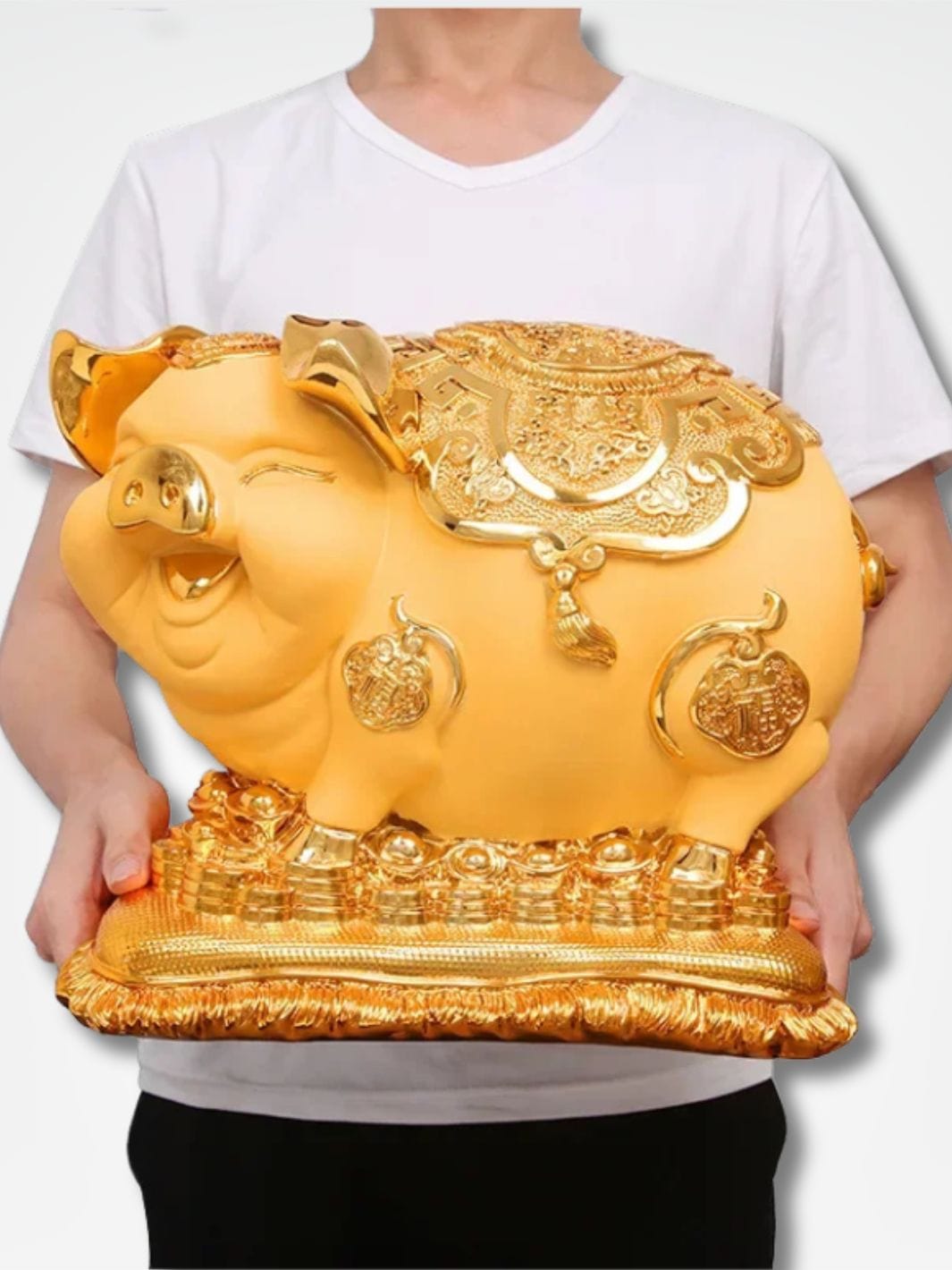 Grosse tirelire cochon <br> Édition Géante