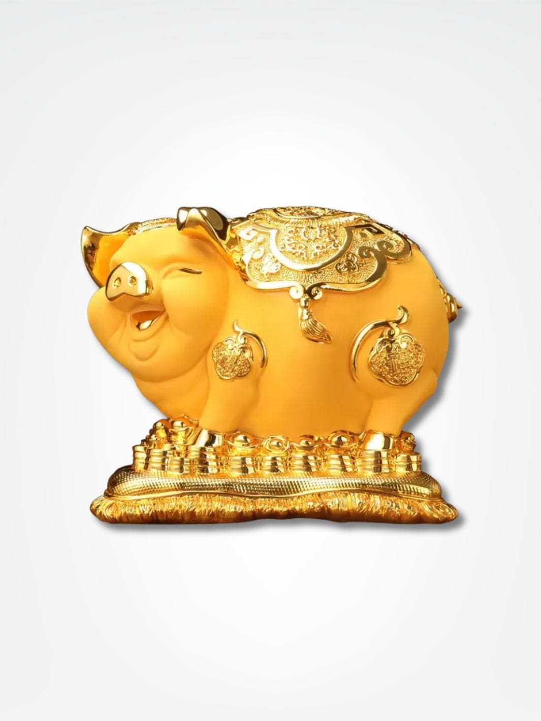 Grosse tirelire cochon <br> Édition Géante Or / XL