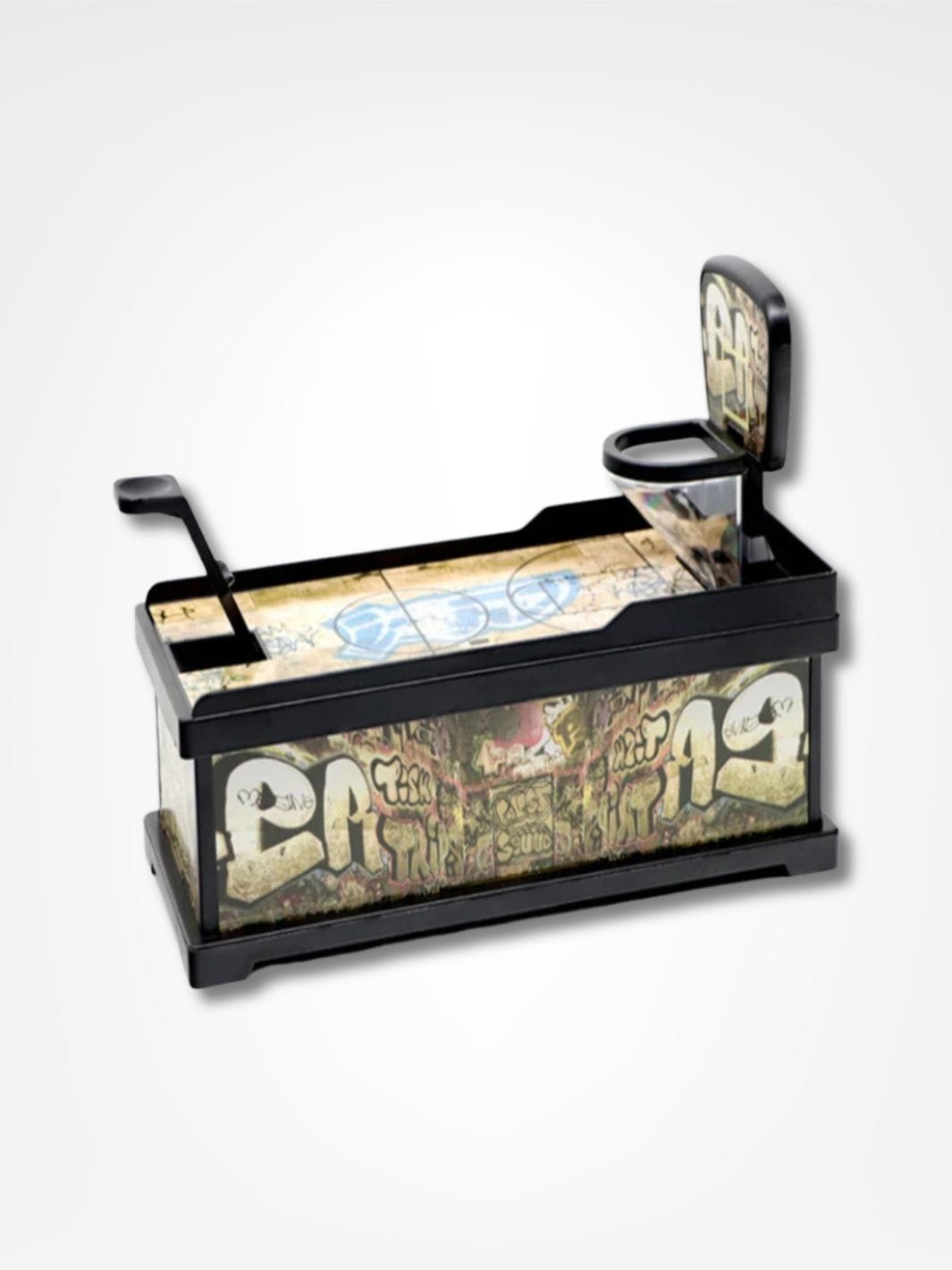 Tirelire ballon basket <br> Le terrain de basket Graffitis