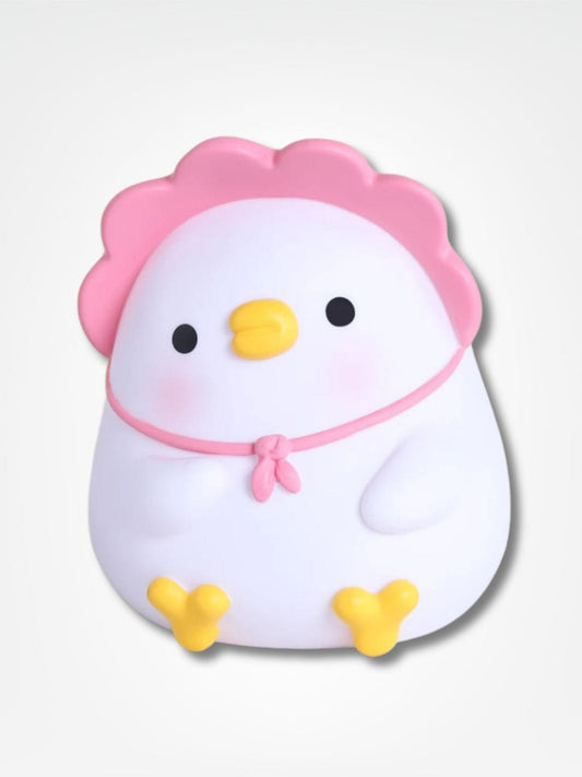 Tirelire bébé fille <br> Le poussin mignon Rose