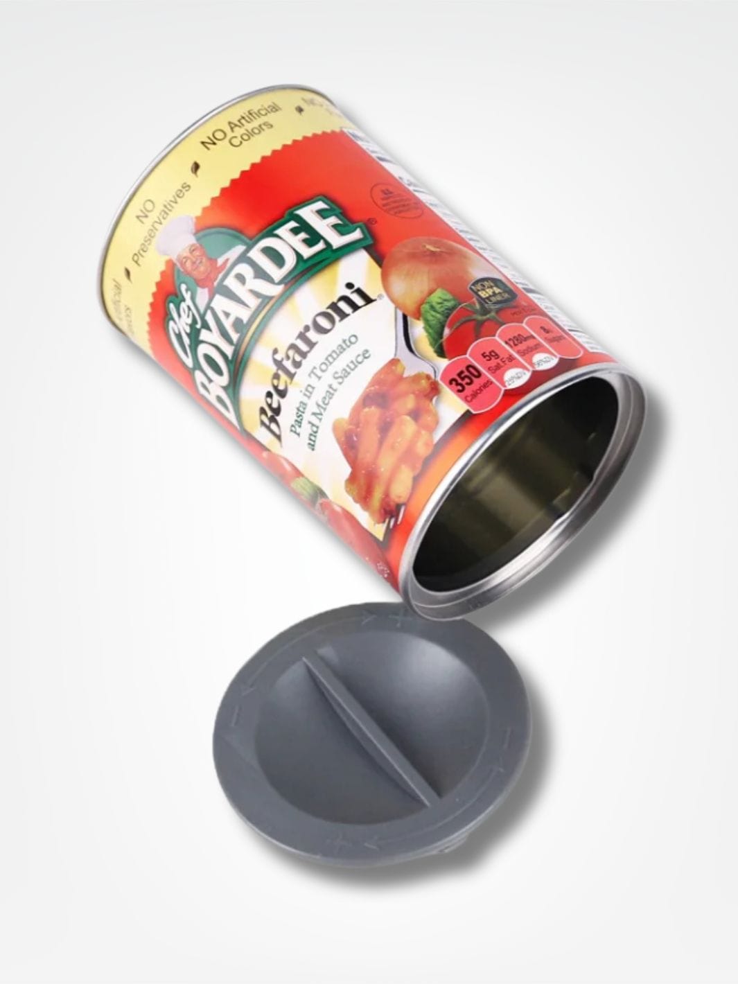 Tirelire boîte de conserve <br> ConserV'Argent Pâtes à la Tomate