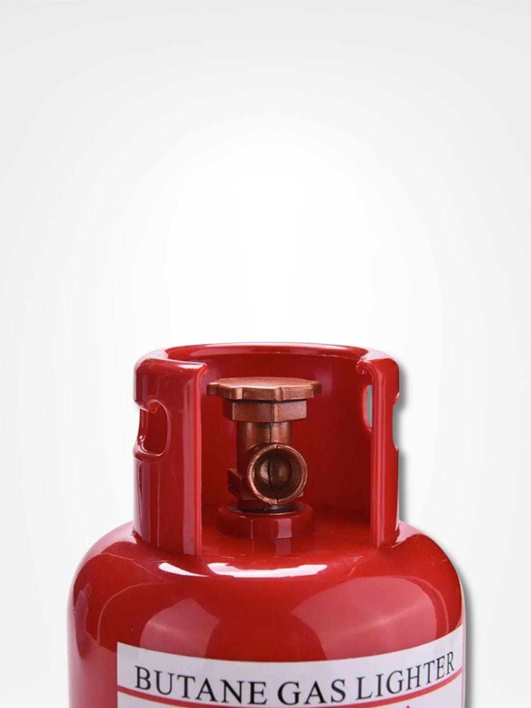 Tirelire bouteille <br> La bonbonne de gaz Rouge