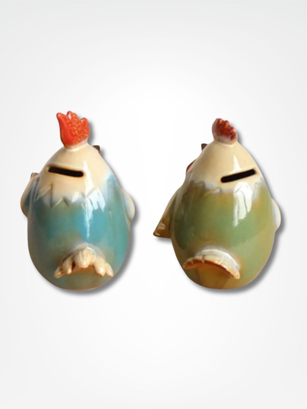 Tirelire céramique <br> Le petit poulet
