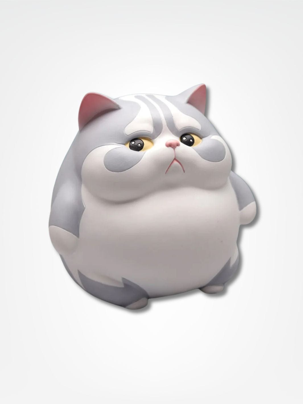Tirelire chat japonais <br> Le chat gourmand M | Gris
