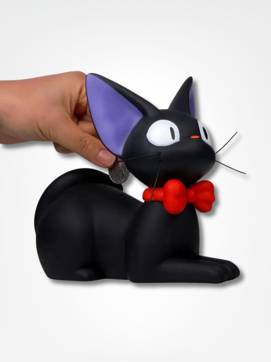Tirelire chat noir <br> Charme Sombre