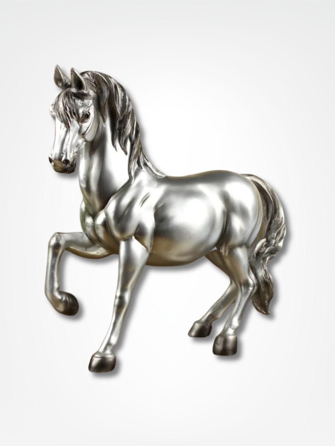 Tirelire cheval <br> Cavalier d'Or Argent