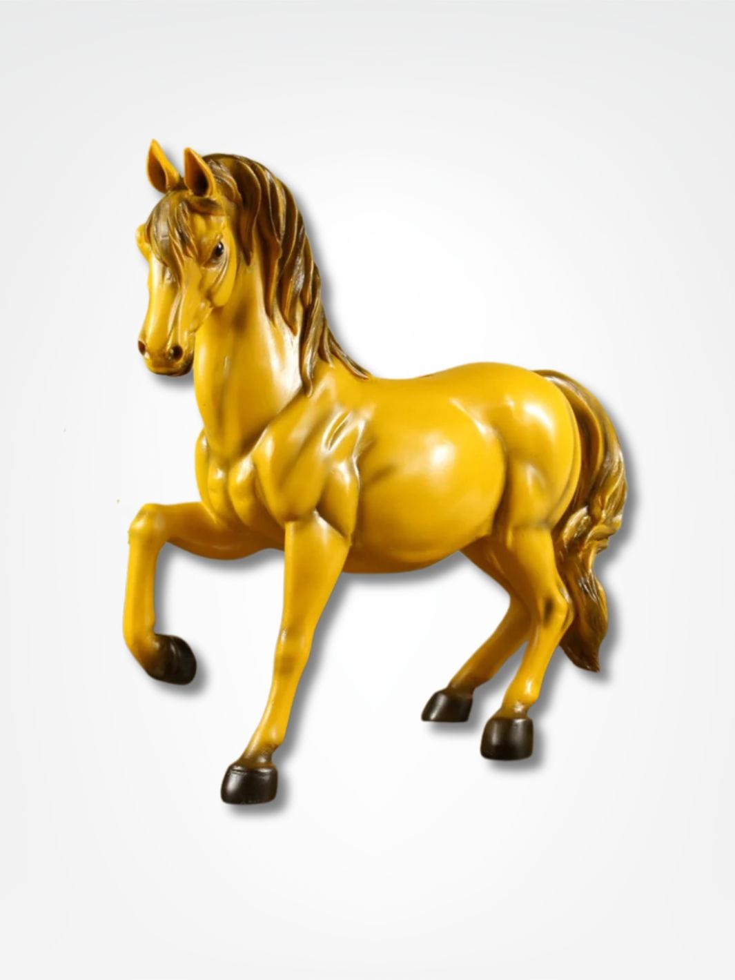 Tirelire cheval <br> Cavalier d'Or Jaune