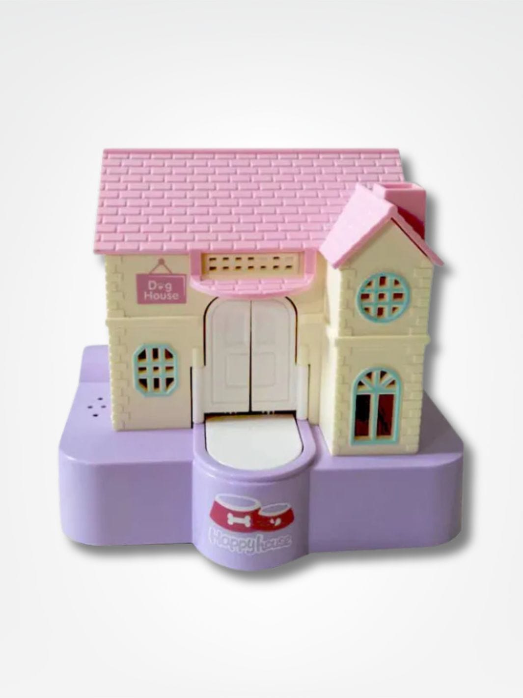 Tirelire chien voleur <br> La niche Rose