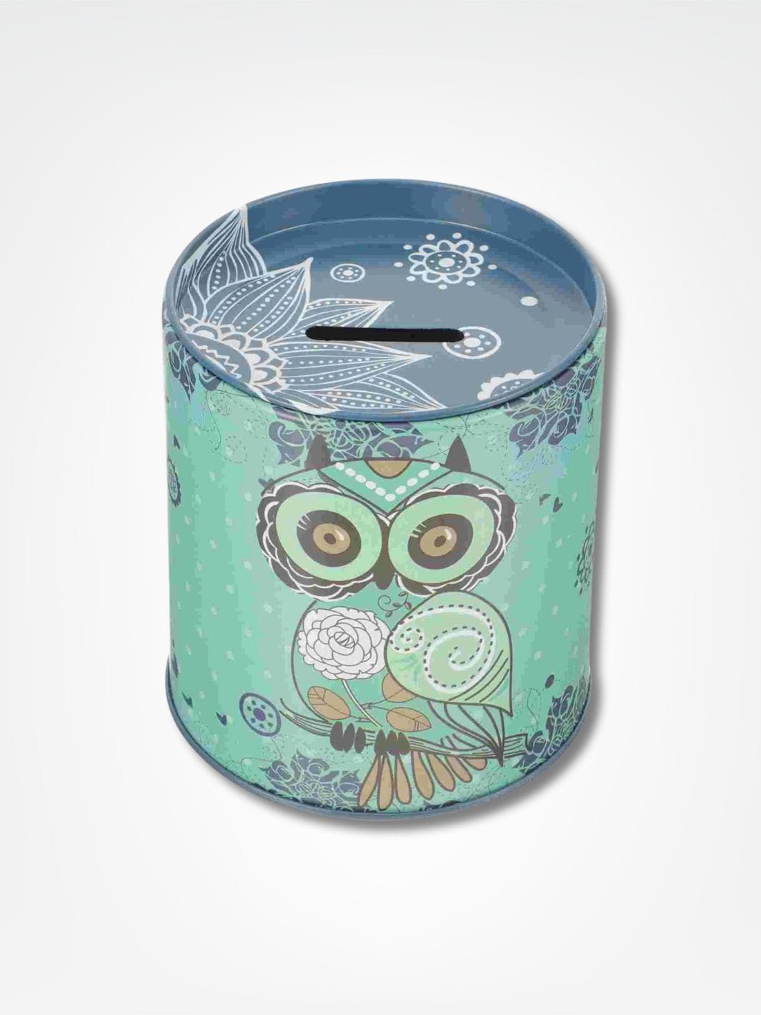 Tirelire chouette <br> Hibou Économe Vert
