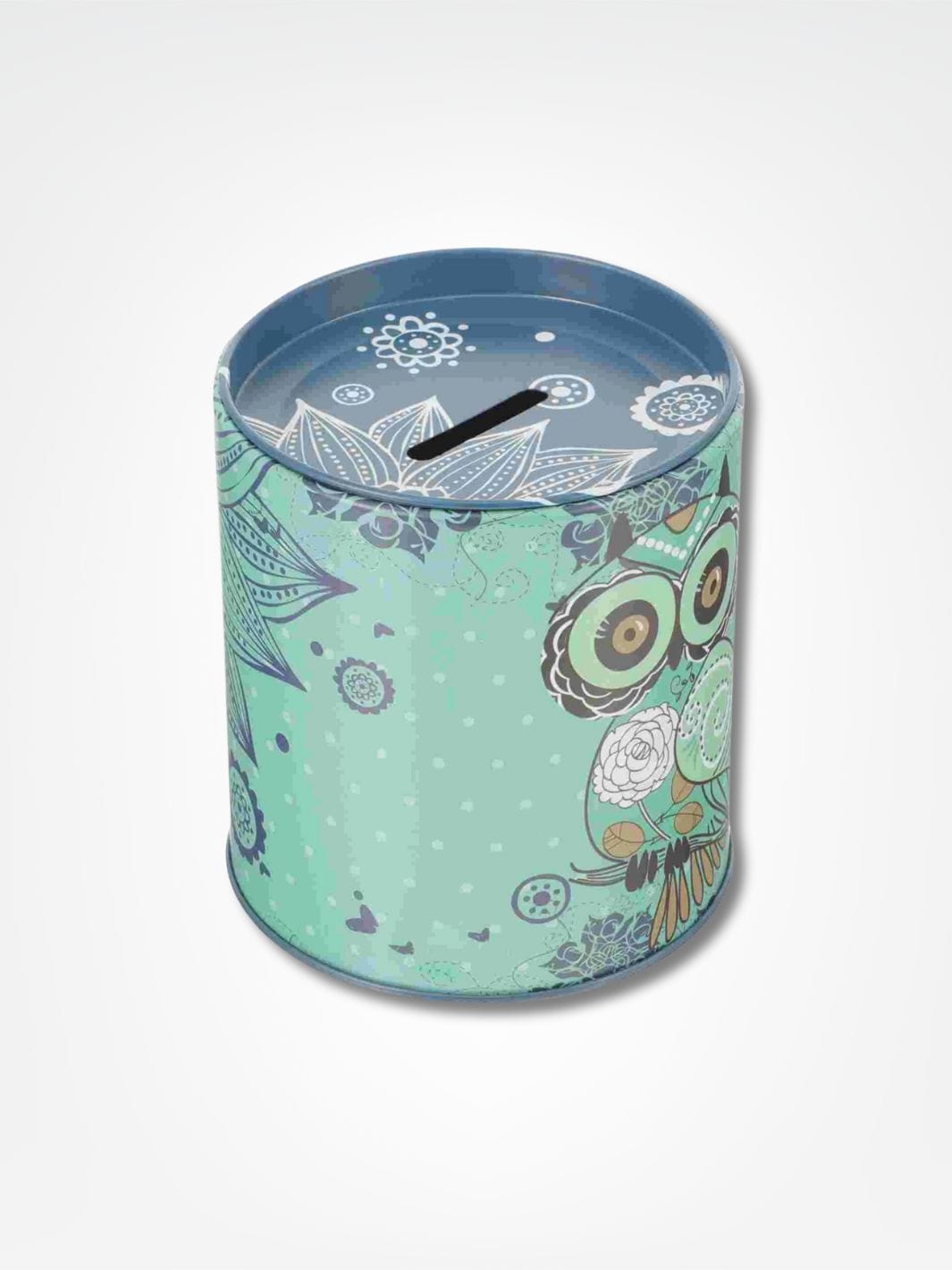 Tirelire chouette <br> Hibou Économe Vert
