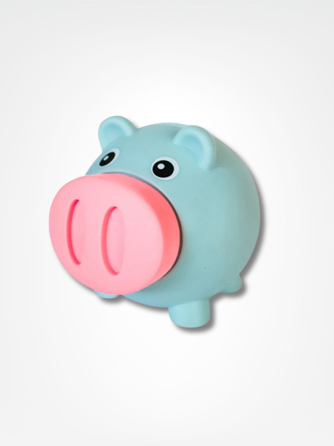 Tirelire cochon bruit <br> Nez Rigolo Bleu