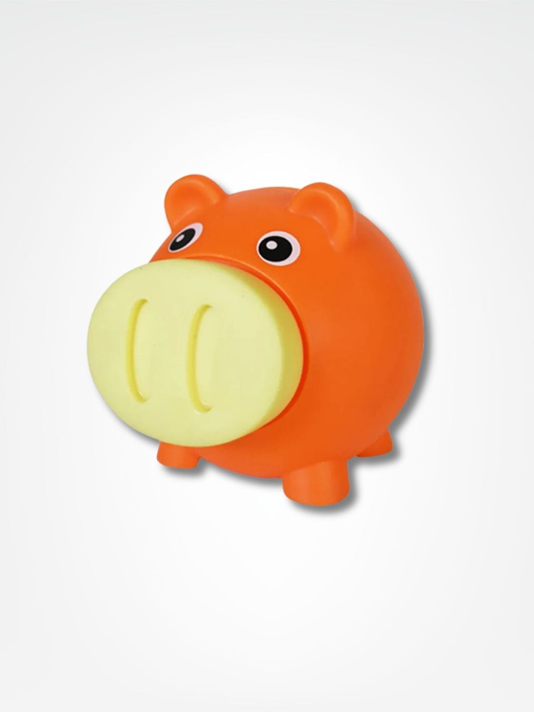 Tirelire cochon bruit <br> Nez Rigolo Orange