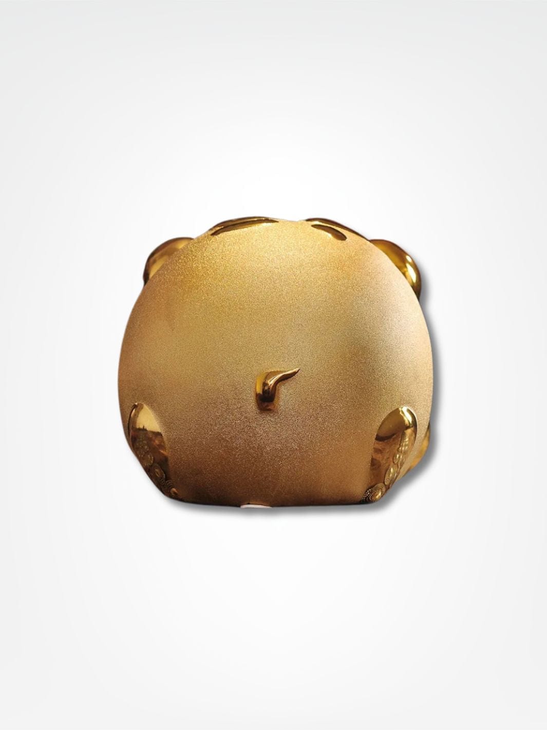 Tirelire cochon doré <br> Trésor Chinois Or
