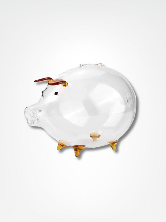 Tirelire cochon originale <br> Le cochon transparent Transparent