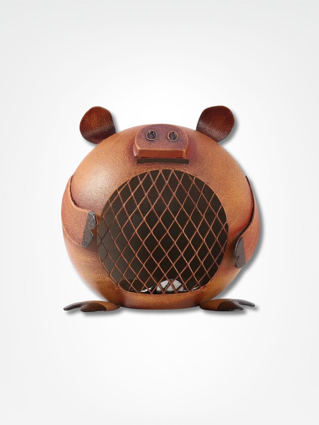 Tirelire cochon vintage <br> Trésor Rétro Métal