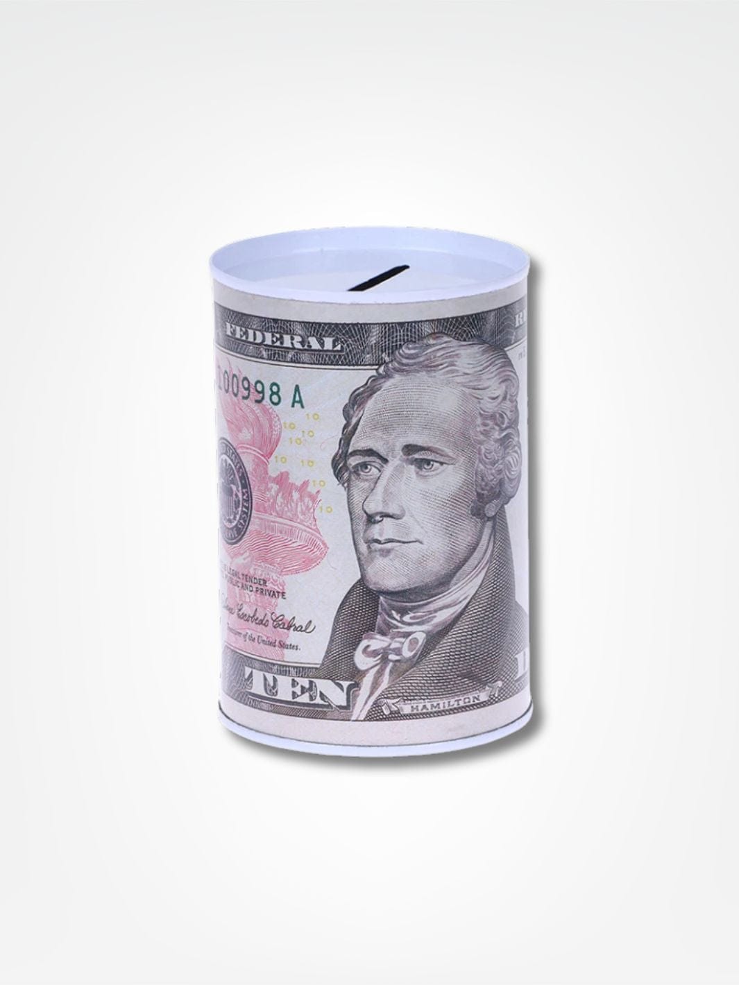 Tirelire dollar <br> Billet Vert 10 $