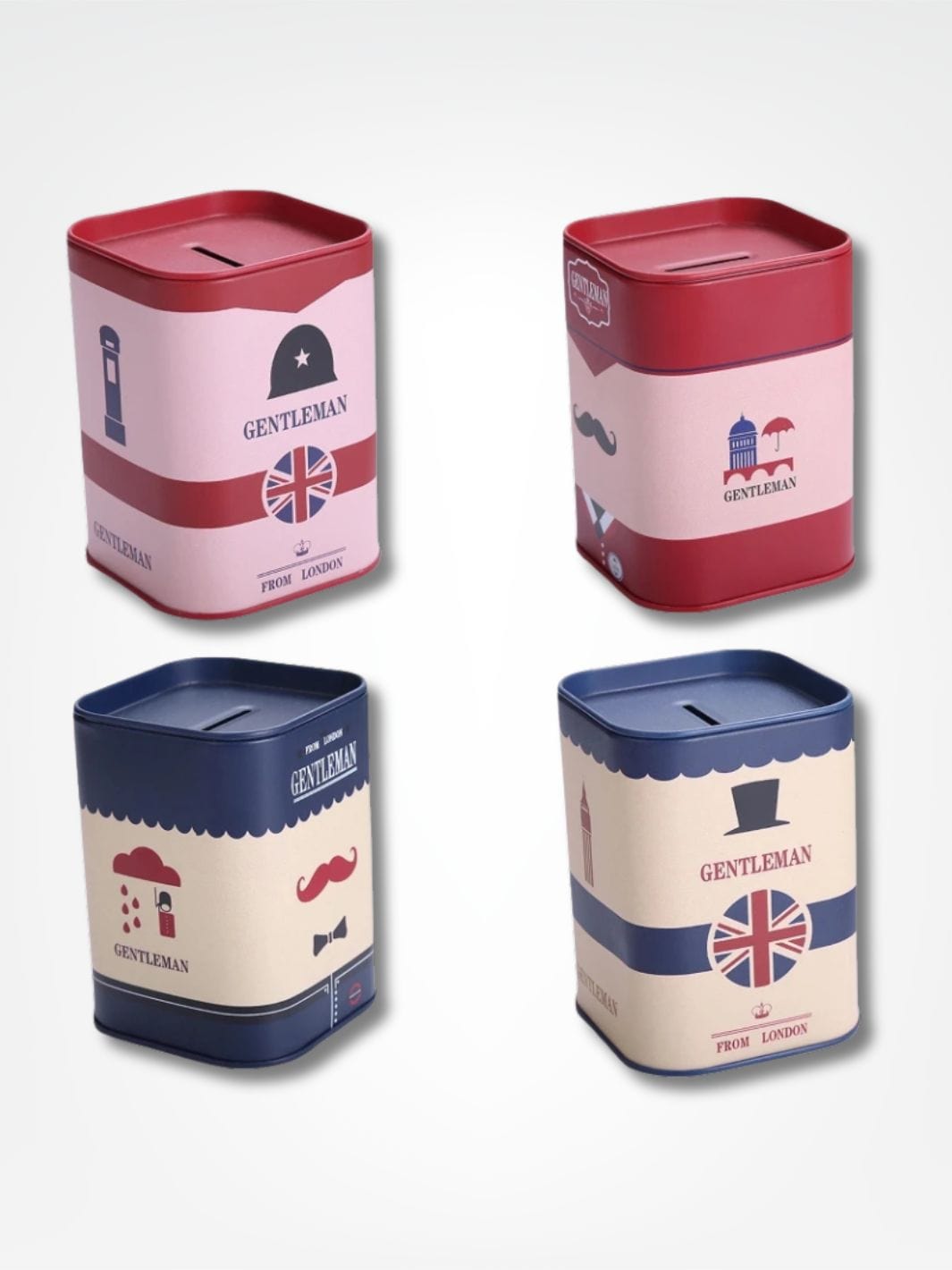 Tirelire drapeau anglais <br> So British