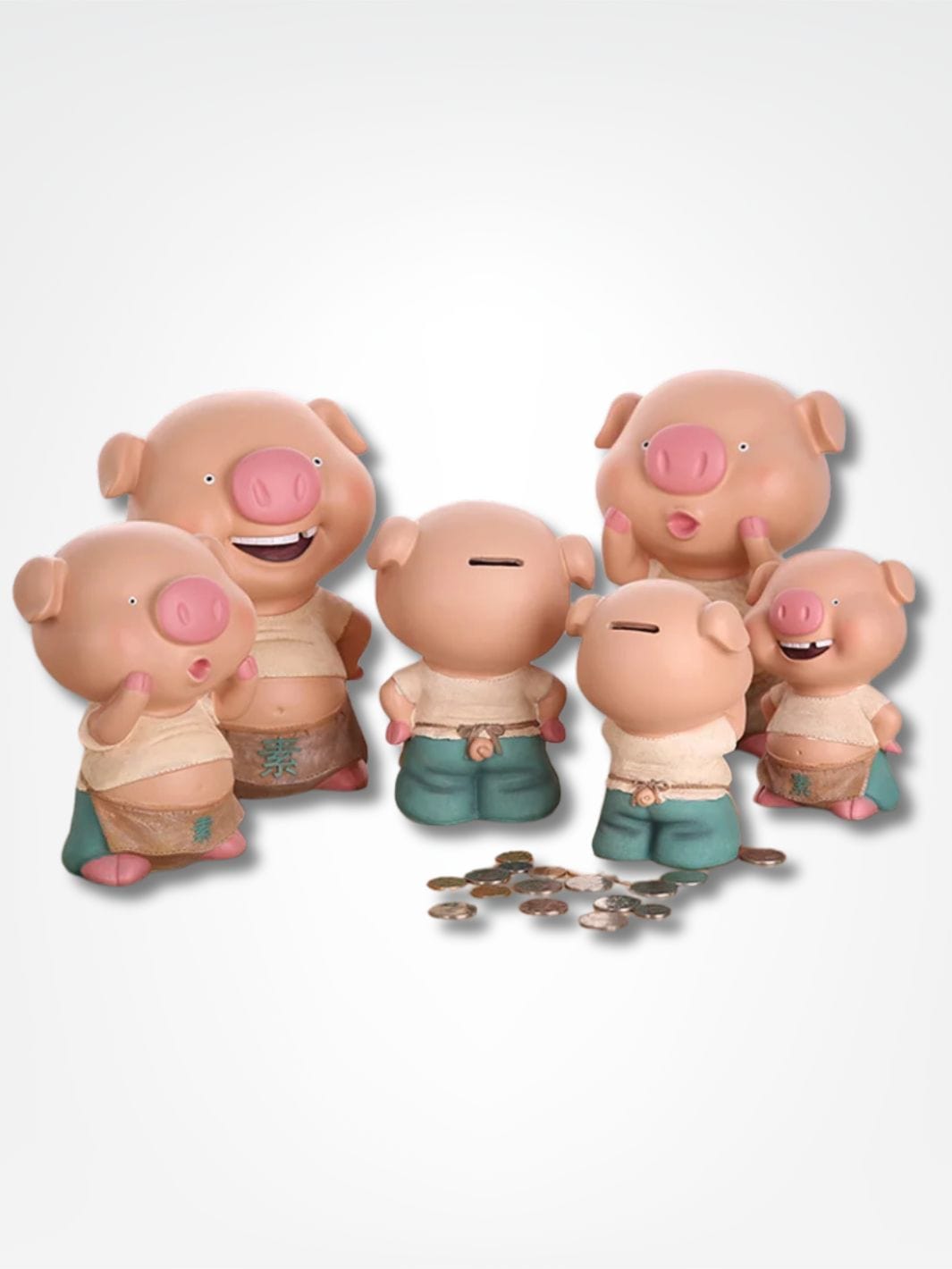 Tirelire drôle <br> Le cochon rigolo