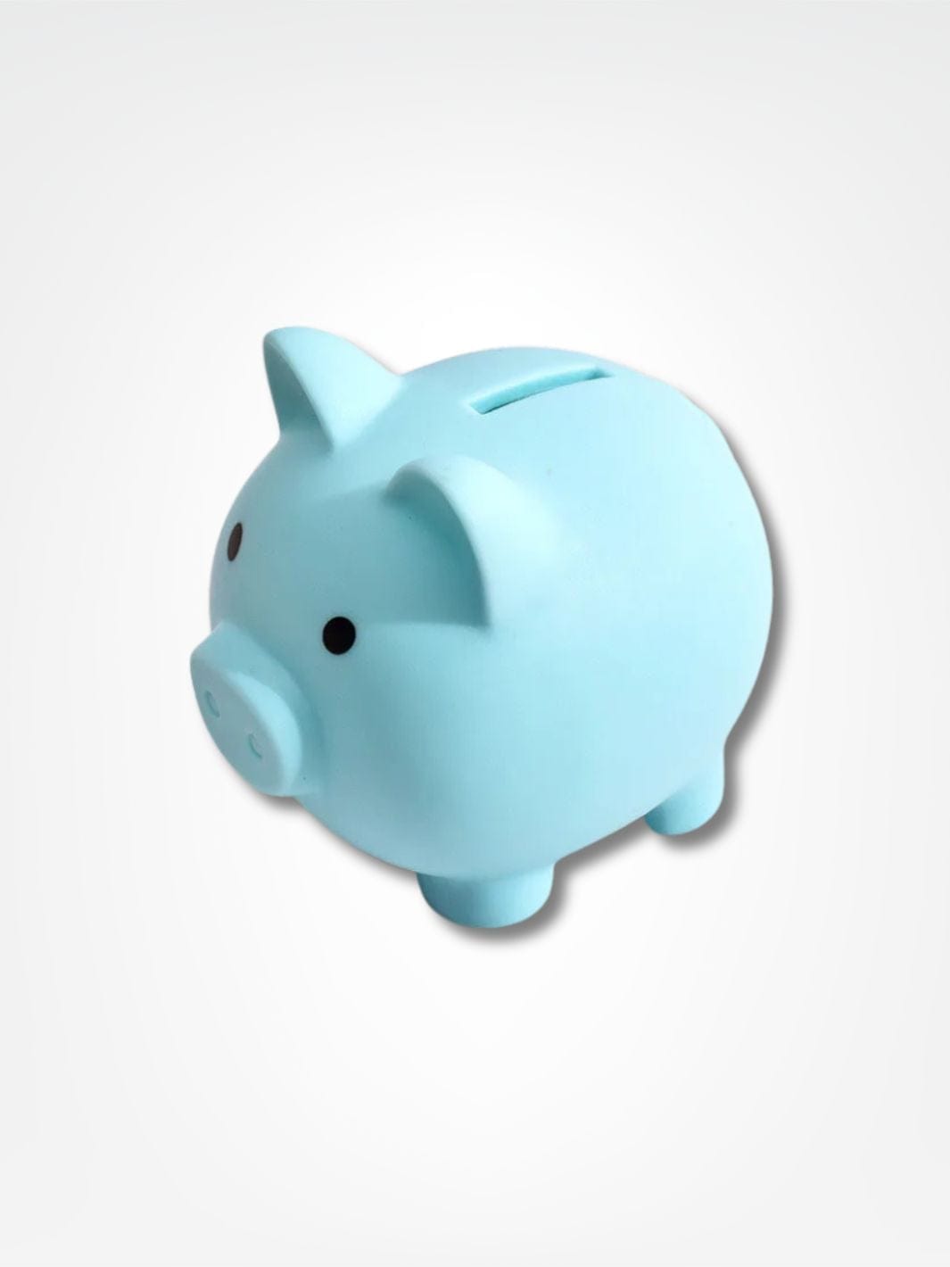 Tirelire en cochon <br> La petite économie Bleu