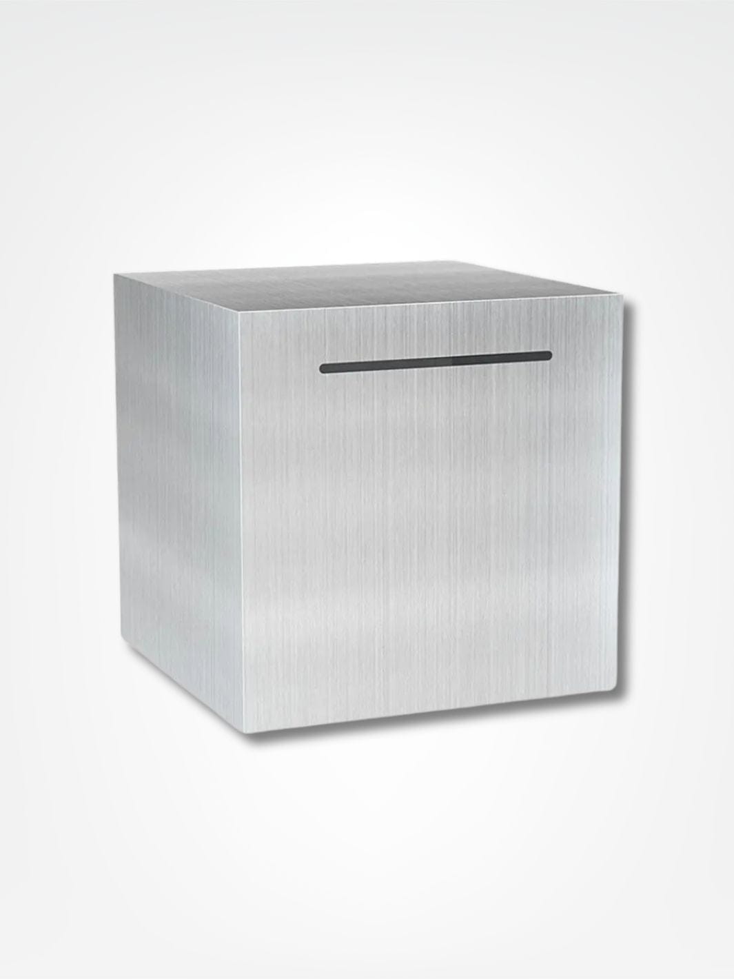 Tirelire en métal <br> Le cube incassable Métal / 15 x 15 x 15 cm