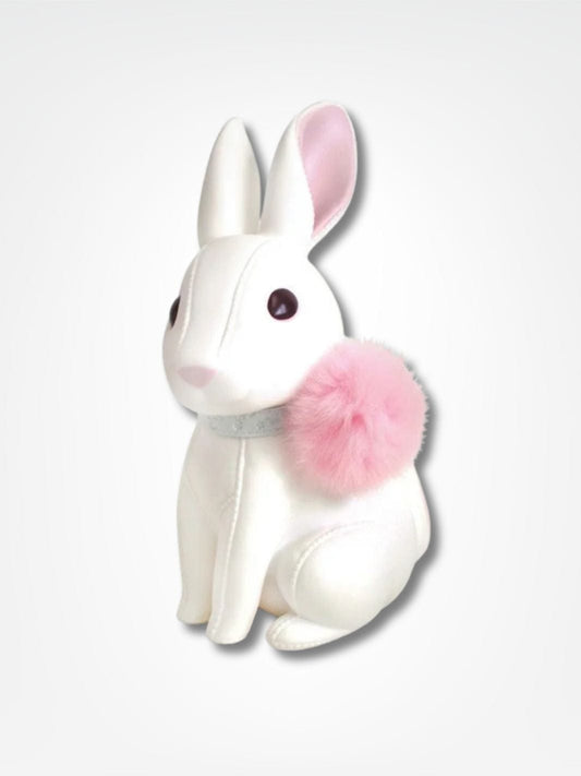Tirelire enfant lapin <br> Mon lapin épargne Blanc