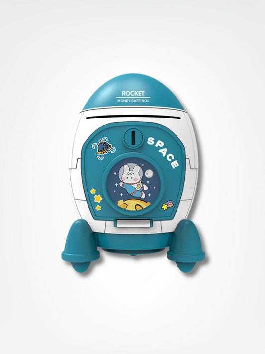 Tirelire fusée <br> La rocket de l'espace