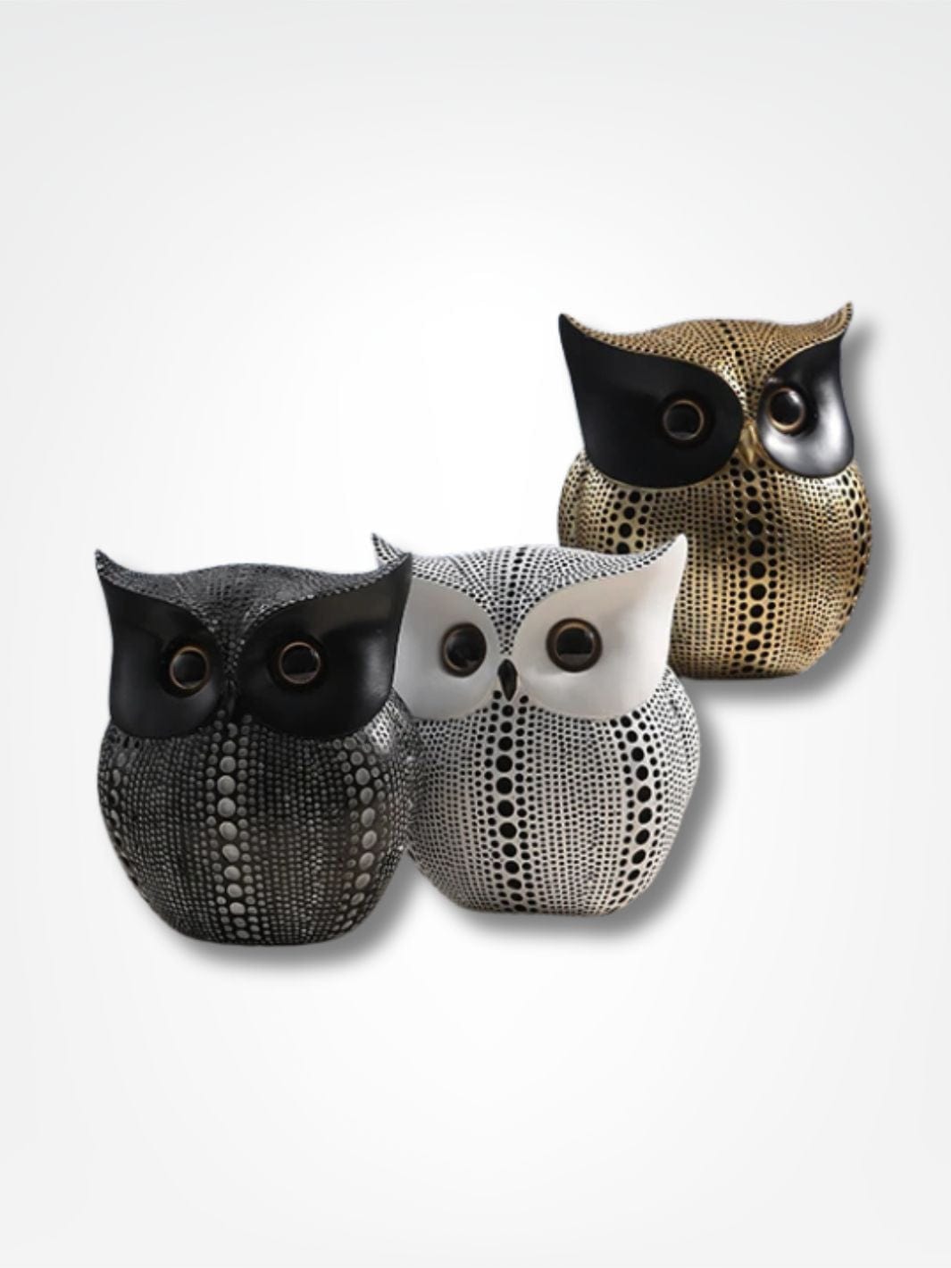 Tirelire hibou <br> Le trésor plumé