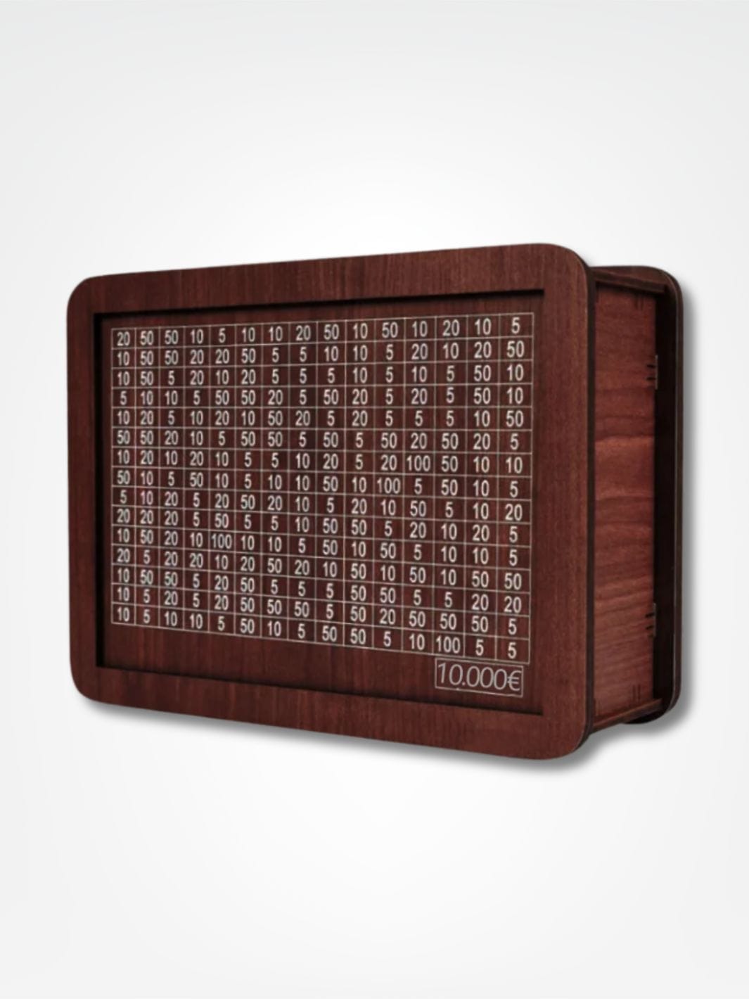 Tirelire japonaise 10000 <br> La kakebo Bois foncé / 10000 €