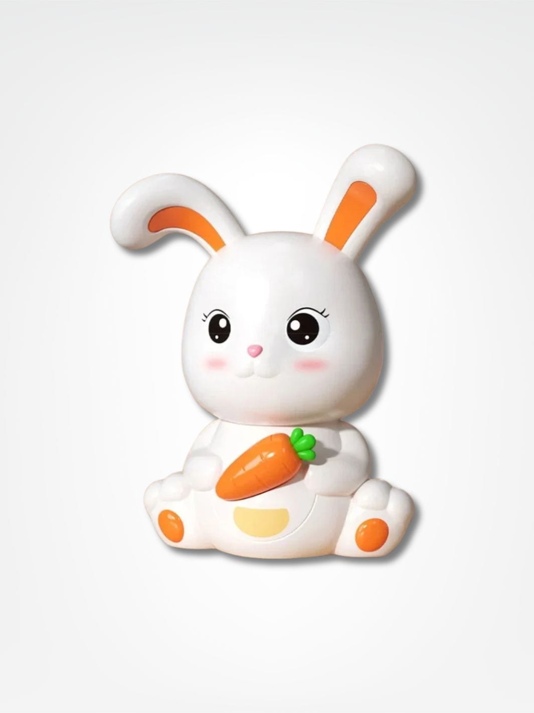 Tirelire lapin <br> Carotte d’Or Blanc