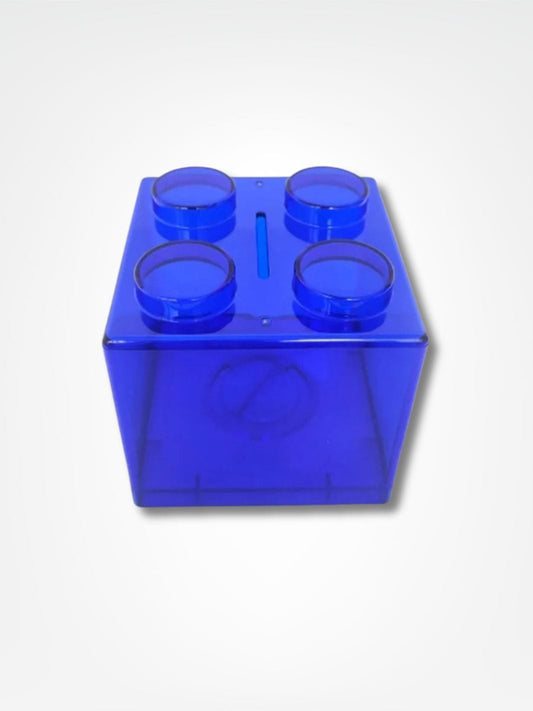 Tirelire LEGO <br> Brique à Sous Bleu