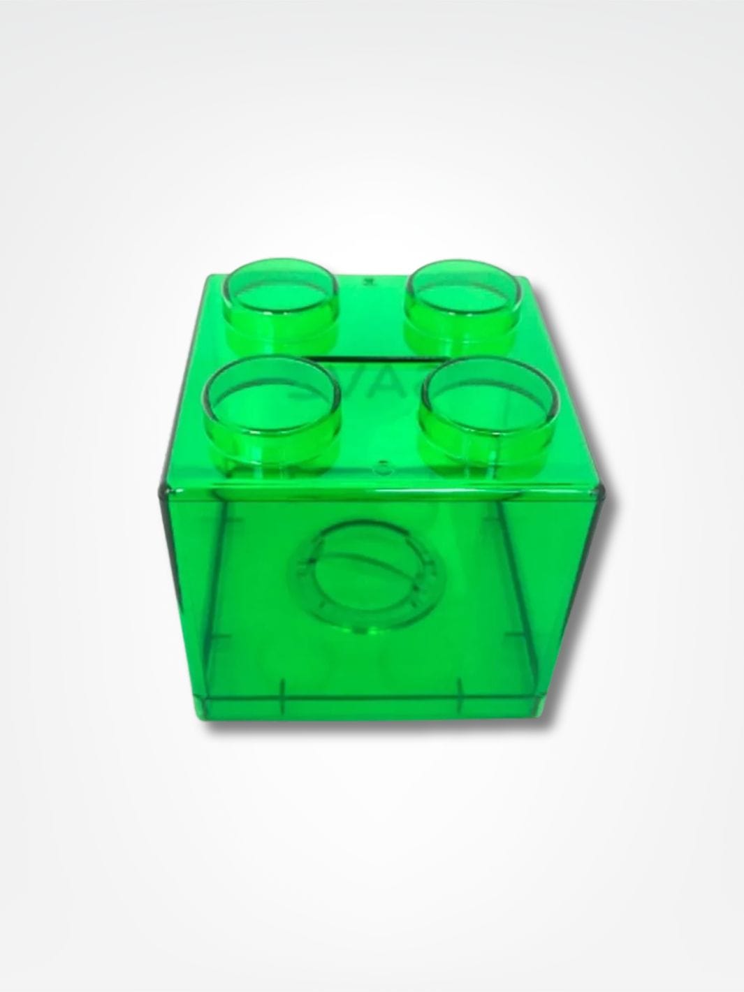 Tirelire LEGO <br> Brique à Sous Vert