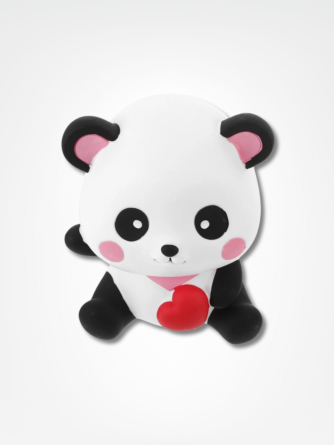 Tirelire little panda <br> Trésor Bambou Coeur Rouge