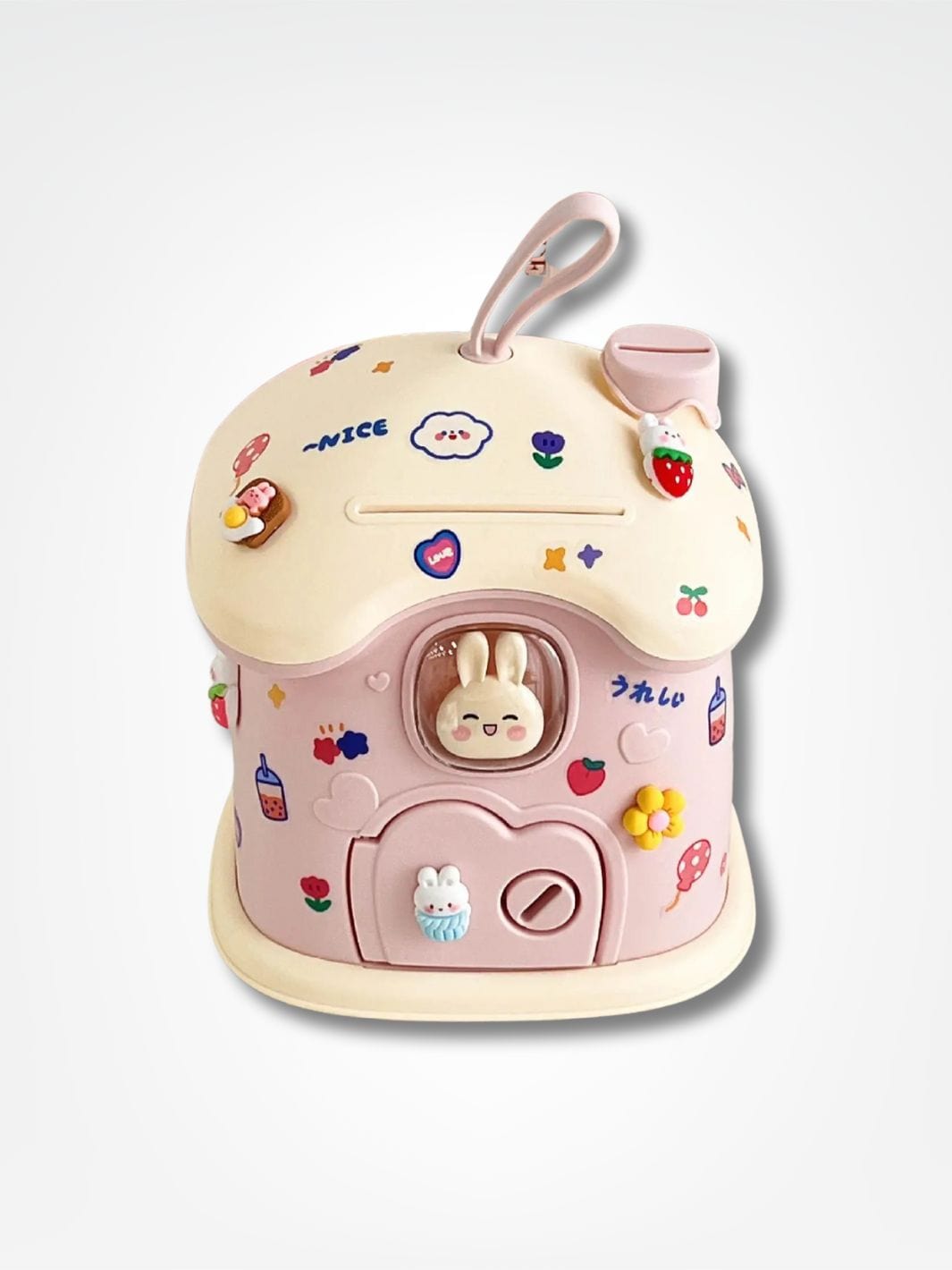 Tirelire maison <br> Maison Choupie Rose | Kawaii