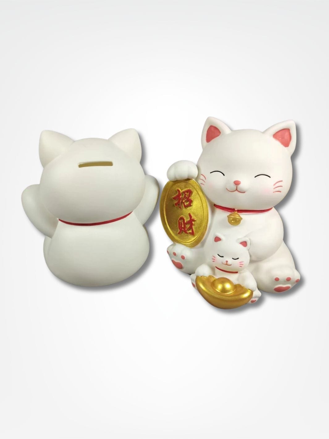 Tirelire Maneki Neko <br> Le chat chanceux