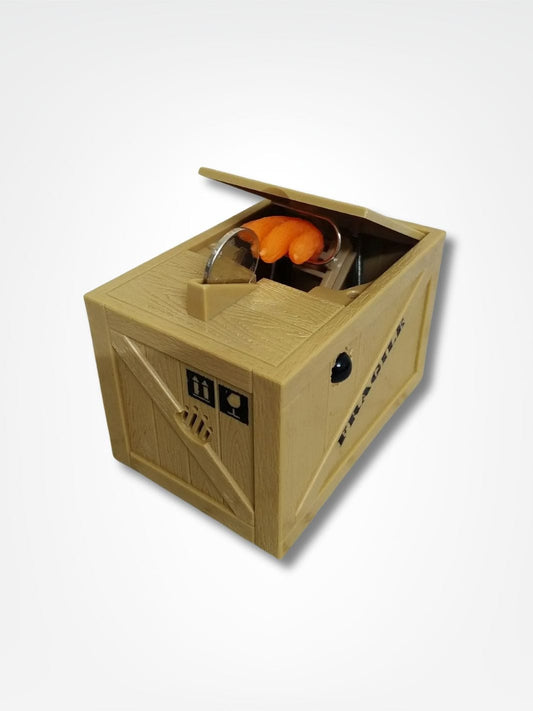 Tirelire monstre <br> Le monstre caché Orange