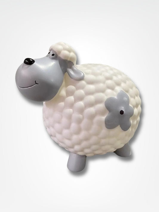 Tirelire mouton <br> Laine Magique Blanc