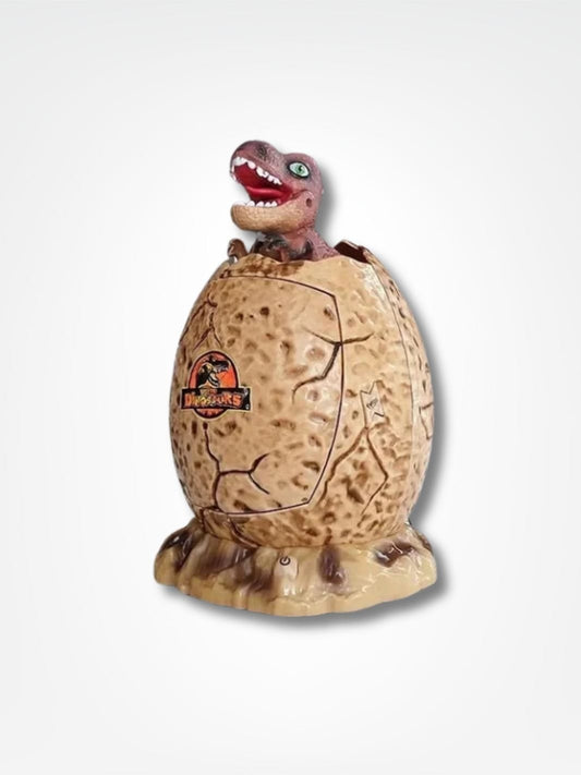 Tirelire oeuf <br> Le fossile de dinosaure
