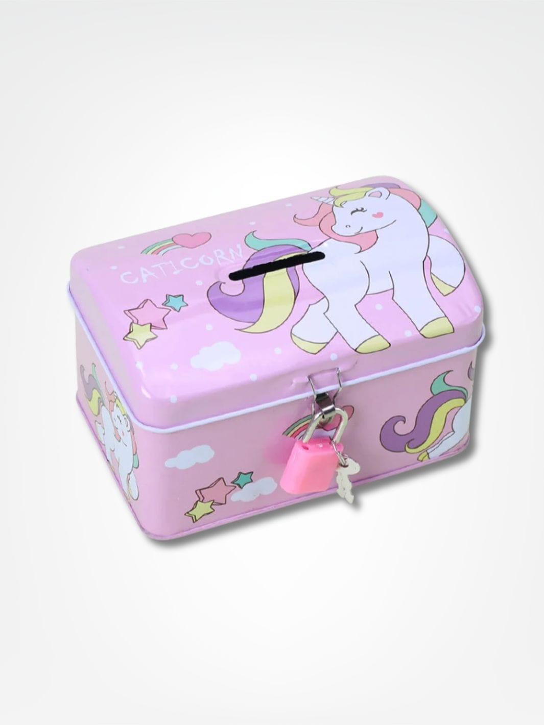 Tirelire petite fille <br> Trésor Enchanté Rose