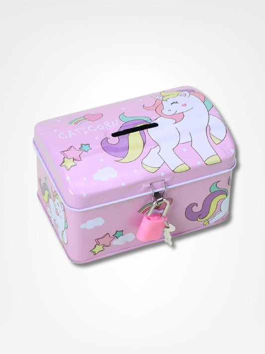 Tirelire petite fille <br> Trésor Enchanté Rose