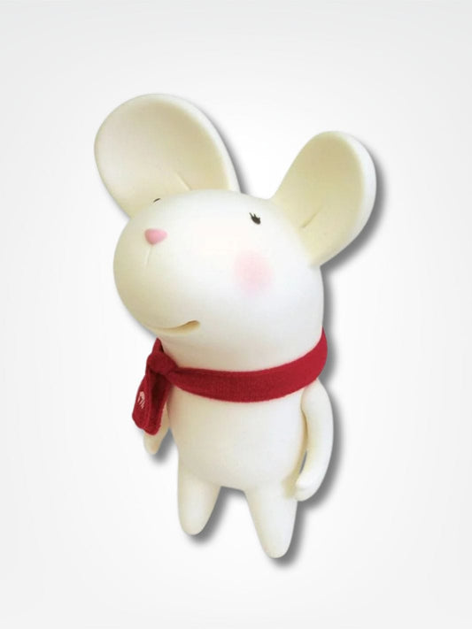 Tirelire petite souris <br> Trésor Dent de Lait Blanc